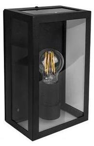 Lampada da parete per esterni 1xE27/20W/230V IP44 nera
