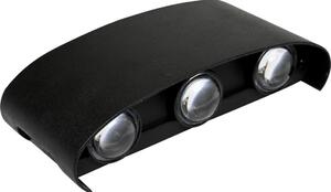 HÖFFTECH - Applique LED per esterni UP&DOWN 6xLED/1W/230V IP65