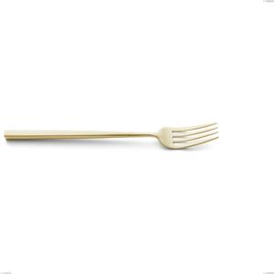 Forchetta tavola Kyoto Sabbiato Champagne, Acciaio inox (Aisi 304) inox sabbiato, lunghezza 218 mm