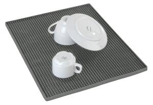 Tappetino scolapiatti grigio in gomma 40x30 cm Maxi – Wenko