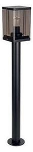 Lampada da esterno 1xE27/60W/230V IP44 nera/marrone fumé