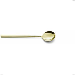Cucchiaio da tavola, minestra Kyoto Tin Gold, Acciaio inox (Aisi 304) trattamento pvd acciaio lucido, lunghezza 210 mm