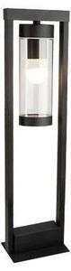 Lampada da esterno 1xE27/60W/230V IP44 nero/marrone fumé