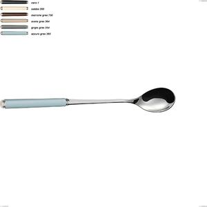 Cucchiaio bibita linea gres, acciaio 18/10 aisi 304 manici in acrilico, lunghezza 216 mm
