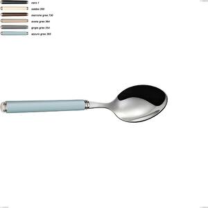 Cucchiaio tavola linea gres, acciaio 18/10 aisi 304 manici in acrilico, lunghezza 210 mm