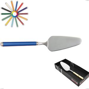 Confezione vetrina 1 pezzo pala torta linea, Acciaio 18/10 (AISI304) inox lucido , manici in metacrilato