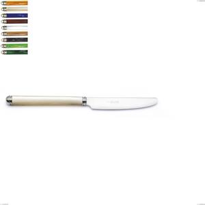 Coltello da tavola LINEA PERLATO in acciaio 18.10 AISI430 Lunghezza 218 mm manico in ABS lavabile in lavastoviglie