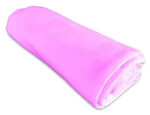 TELO BAGNO MICROFIBRA LILLA CHIARO CM. 95X145