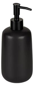Dispenser per sapone nero opaco in ceramica 500 ml Olinda – Allstar