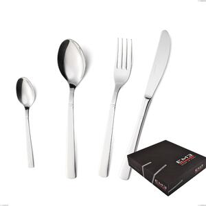 Confezione regalo 49 pezzi lux, Acciaio inox Aisi 304 Posate Lucide, spessore 2.5 mm
