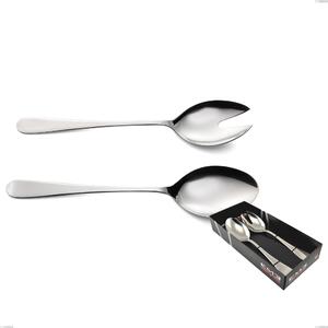 Confezione vetrina 2 pezzi insalata Lady, 18/10 (AISI304), spessore 2,5 mm