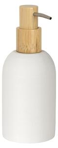 Dispenser per sapone bianco opaco in poliresina 250 ml Altavalle – Wenko