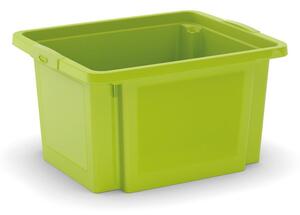 Scatola verde in plastica 42x35x23 cm H-Box S – KIS