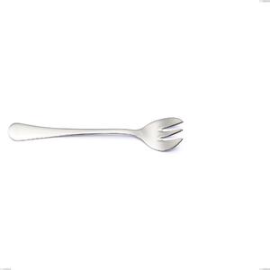 Forchetta cozze Milano inox 18/10 , Acciaio inox 18/10 (AISI304) lucido a specchio , spessore 2.5 mm