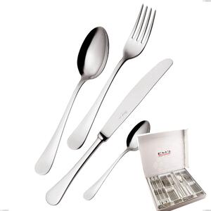Cofanetto 24 pezzi coltello economico Milano inox 18/10 , Acciaio inox 18/10 (AISI304) lucido a specchio, spessore 2,5 mm