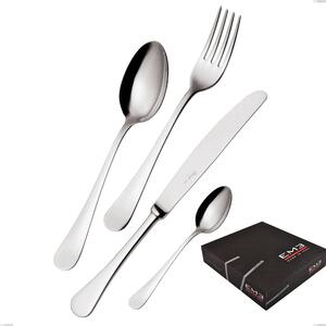 Confezione regalo 49 pezzi coltello economico Milano inox 18/10 , Acciaio inox 18/10 (AISI304) lucido a specchio, spessore 2,5 mm