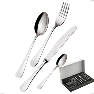 Confezione Panoramica 30 pezzi coltello economico Milano inox 18/10 , Acciaio inox 18/10 (AISI304) lucido a specchio, spessore 2,5 mm
