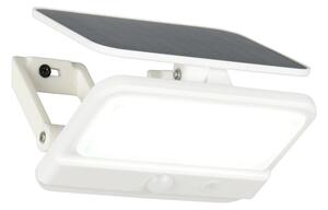 Illuminazione esterna LED con alimentazione a pannelli solari da parete (altezza totale 9 cm) Viamao – Trio