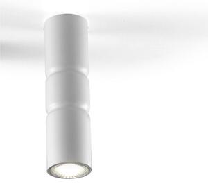 Plafoniera Applique da Muro struttura in metallo cromato modello Turbo Dimensioni 5x h 20 cm 1 x Max 50 Watt 0,8 kg Senza vetro colore Bianco