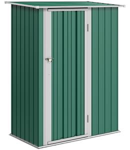 Outsunny Casetta Porta Attrezzi Capanno in Acciaio Impermeabile 142x84x189cm|Aosom