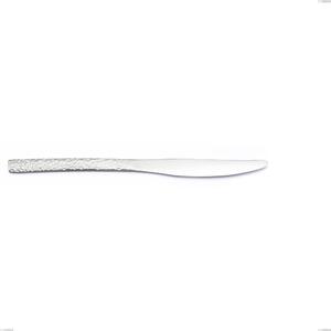 Coltello da tavola MARTE in acciaio 18.10 AISI304 2,5 mm, Lunghezza 235 mm manico in acciaio lavabili in lavastoviglie