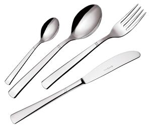 Servizio Posate 4 Pezzi un posto tavola LUX in acciaio inox 18/10 lucido a specchio 2,5 mm di spessore sciolte