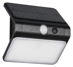 Illuminazione esterna LED con alimentazione a pannelli solari da parete (altezza totale 12 cm) Olinda – Trio