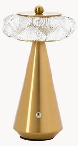 Lampada da tavolo portatile a LED con luce regolabile Diamond Diva