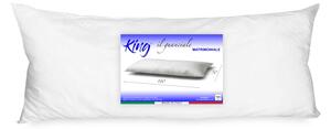 GUANCIALE KING CUSCINO LETTO 2 PIAZZE MATRIMONIALE LUNGO cm. 180 MIS. CM. 50  X 180