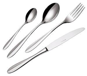 Servizio posate Palma inox 18/10 (AISI304) 24 PEZZI 6 posti tavola 2,5 mm Lucidato a Specchio