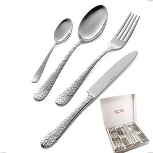 Cofanetto 24 pezzi Portofino, Acciaio inox (Aisi 304) inox lucido