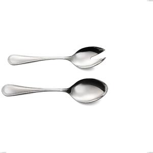 Coppia insalata privilege, Acciaio inox Aisi 304 Posate Lucide, spessore 2.5 mm, lunghezza 233 mm