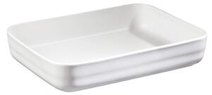 Pirofila In Porcellana Rettangolare 38.5x23.5xh6 cm Bianco