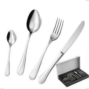 Confezione Panoramica 30 pezzi privilege, Acciaio inox Aisi 304 Posate Lucide, spessore 2.5 mm- posate