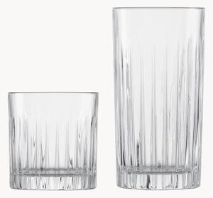 Set di 8 bicchieri da whisky e long drink in cristallo Stage