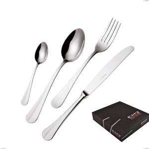 Set di posate 75 pezzi Royal in confezione regalo, acciaio 18-10 lucido, spessore 2.5 mm