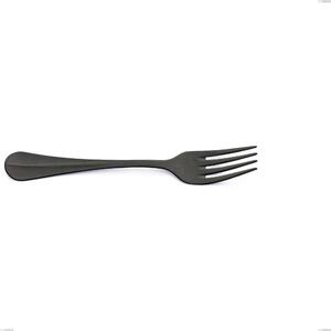 Forchetta da servizio Royal Retr� PVD Black, Acciaio inox 18/10 antico, spessore 2.5 mm, lunghezza 233 mm, pvd black