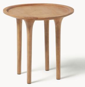 Tavolino rotondo in legno di mango Jeani