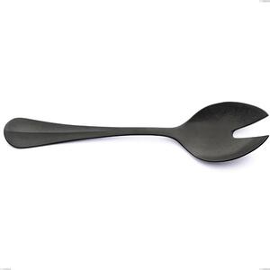 Coppia insalata Royal Retr� PVD Black, Acciaio inox 18/10 antico, spessore 2.5 mm, lunghezza 233 mm, pvd black