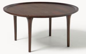 Tavolino rotondo in legno di mango Jeani