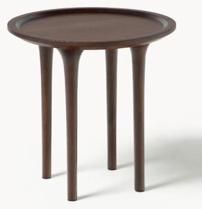 Tavolino rotondo in legno di mango Jeani