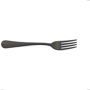 Forchetta tavola Royal Retr� PVD Black, Acciaio inox 18/10 antico, spessore 2.5 mm, lunghezza 205 mm, pvd black