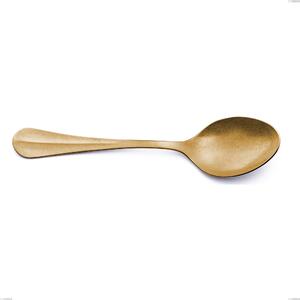 Cucchiaio da servizio Royal Retr� PVD Gold, Acciaio 18/10 antico, spessore 2.5 mm, lunghezza 233 mm, pvd oro