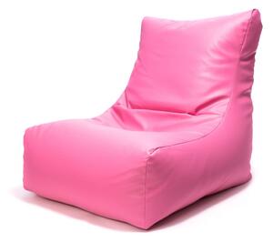 Sakura pouf poltrona sacco seduta in ecopelle schienale alto