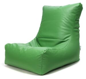 Sakura pouf poltrona sacco seduta in ecopelle schienale alto