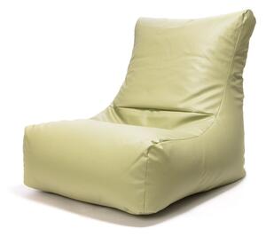 Sakura pouf poltrona sacco seduta in ecopelle schienale alto