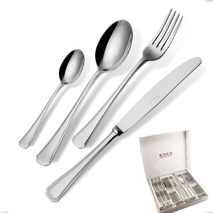 Cofanetto 24 pezzi Savoia, Acciaio inox 18.10 (AISI304), spessore 2.5 mm