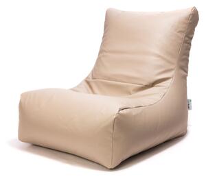 Sakura pouf poltrona sacco seduta in ecopelle schienale alto