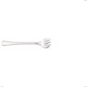 Forchetta cozze Savoia Argento 8 micron, Acciaio inox Aisi 304 Finitura Argentata, spessore argento 8 micron, spessore posata 3 mm, lunghezza 140 mm