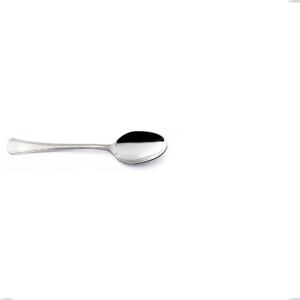 Cucchiaino caff� Savoia Argento 8 micron, Acciaio inox Aisi 304 Finitura Argentata, spessore argento 8 micron, spessore posata 3 mm, lunghezza 130 mm